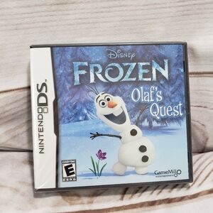 Nintendo DS Disney Frozen Olaf's Quest Video Game Factory Sealed 2013